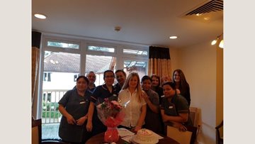 Charters Court care home bids farewell to Colleague